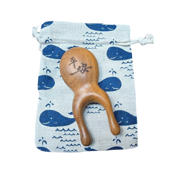 經絡按摩梳 經絡按摩梳,健康福音禮品,平安喜樂梳,按摩梳,福音禮物推薦,收納袋,一年四季禮物,基督徒禮物,岡本福音文創