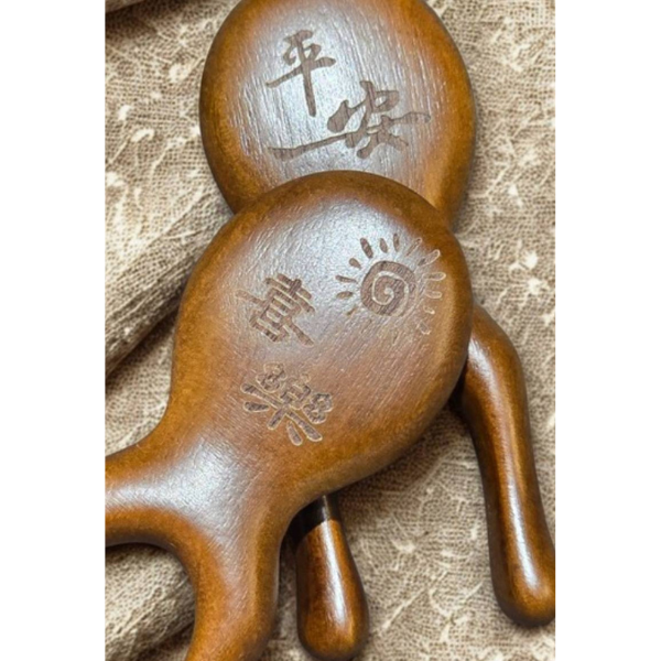 經絡按摩梳 經絡按摩梳,健康福音禮品,平安喜樂梳,按摩梳,福音禮物推薦,收納袋,一年四季禮物,基督徒禮物,岡本福音文創