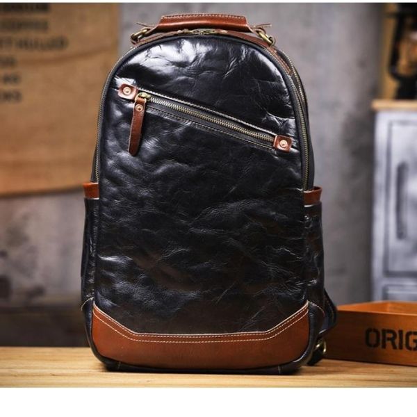 Archive 復古後背包 Mannote, 商務包, 公事包, 真皮公事包, 真皮後背包, 男包, 通勤包, 側背包, 頭層牛皮, 尼龍後背包, 電腦包, 商務後背包