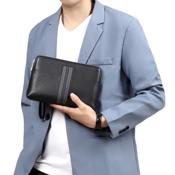 Executive 商務手拿包 Mannote, 商務包, 公事包, 真皮公事包, 真皮後背包, 男包, 通勤包, 側背包, 頭層牛皮, 尼龍後背包, 電腦包, 商務後背包