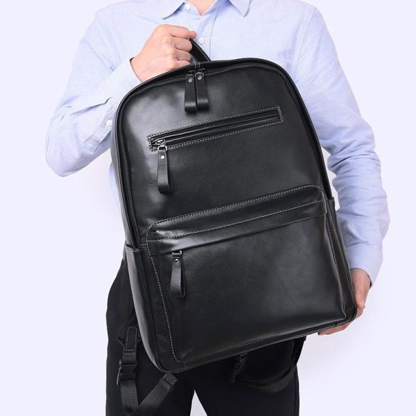 Executive 通勤後背包 Mannote, 商務包, 公事包, 真皮公事包, 真皮後背包, 男包, 通勤包, 側背包, 頭層牛皮, 尼龍後背包, 電腦包, 商務後背包