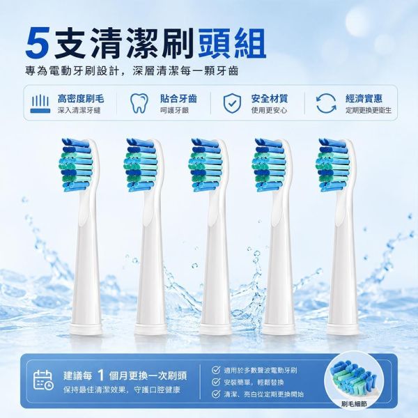【夏帕 SHOPA】成人聲波電動牙刷替換刷頭｜杜邦軟毛｜深層潔淨 電動牙刷刷頭
電動牙刷替換刷頭
成人電動牙刷刷頭
聲波牙刷刷頭
聲波電動牙刷