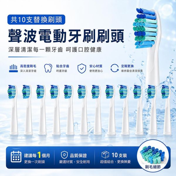 【夏帕 SHOPA】成人聲波電動牙刷替換刷頭｜杜邦軟毛｜深層潔淨 電動牙刷刷頭
電動牙刷替換刷頭
成人電動牙刷刷頭
聲波牙刷刷頭
聲波電動牙刷