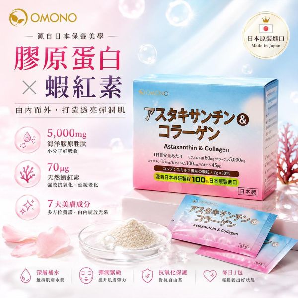 【夏帕 SHOPA】膠原蛋白×蝦紅素膠原蛋白粉｜天然蝦紅素加乘・日本原裝進口・煉乳風味美容飲 膠原蛋白
膠原蛋白推薦
日本膠原蛋白
保健食品
美容保健
營養補充品
美容保養
