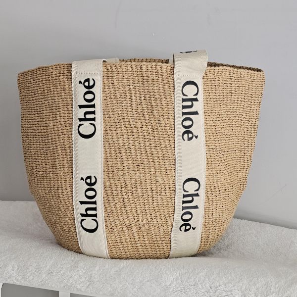 Chloe 草編托特包 Chloe包包 草編托特包、精品包、名牌包、精品包推薦、精品二手包、經典款
