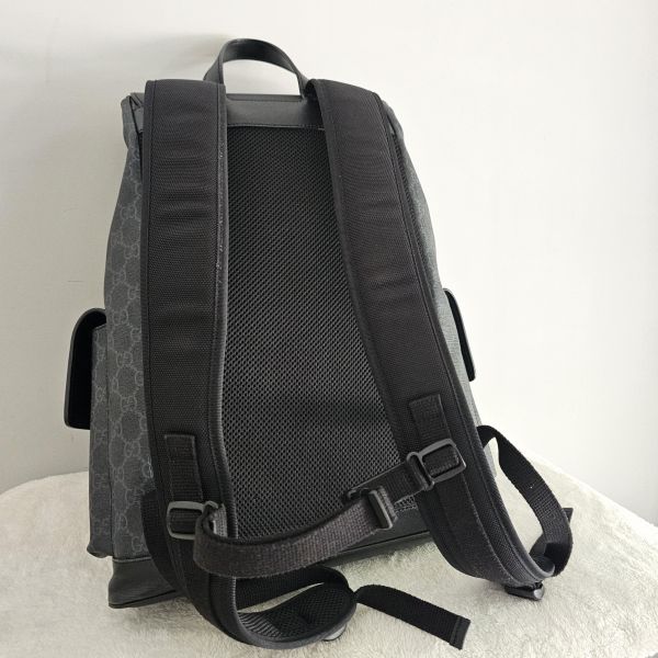 Gucci 黑灰老花後背包 Gucci 精品包租借 出租,Gucci 黑灰老花後背包 腰包 租借價錢與款式整理,婚禮包包租借,拍照攝影道具精品包,商務派對名牌包 哪裡租