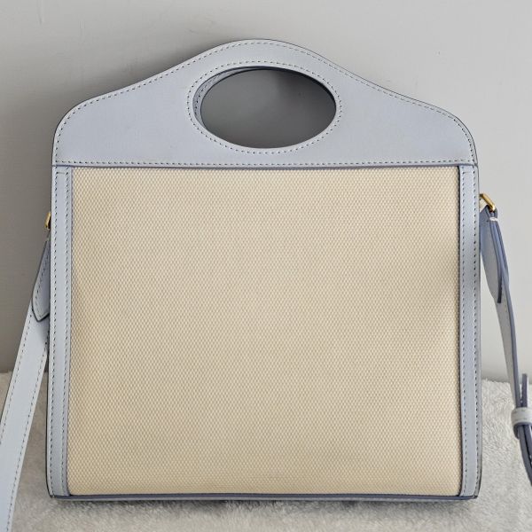 Burberry雙色帆布兩用包 Burberry包包 雙色帆布兩用包 格紋 雙面絲巾、精品包、名牌包、精品包推薦、精品二手包、經典款