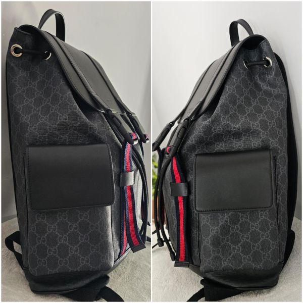 Gucci 黑灰老花後背包 Gucci 精品包租借 出租,Gucci 黑灰老花後背包 腰包 租借價錢與款式整理,婚禮包包租借,拍照攝影道具精品包,商務派對名牌包 哪裡租