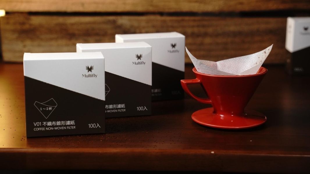 《小旅行Cafe》Multifly幻蝶V型不織布濾紙-V01、V02 