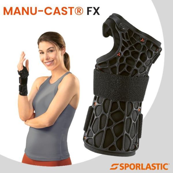 仿生骨有機手腕支撐護具MANU-CAST FX 護腕,透氣手腕護具,輕便手腕護具,手腕固定,時尚護腕