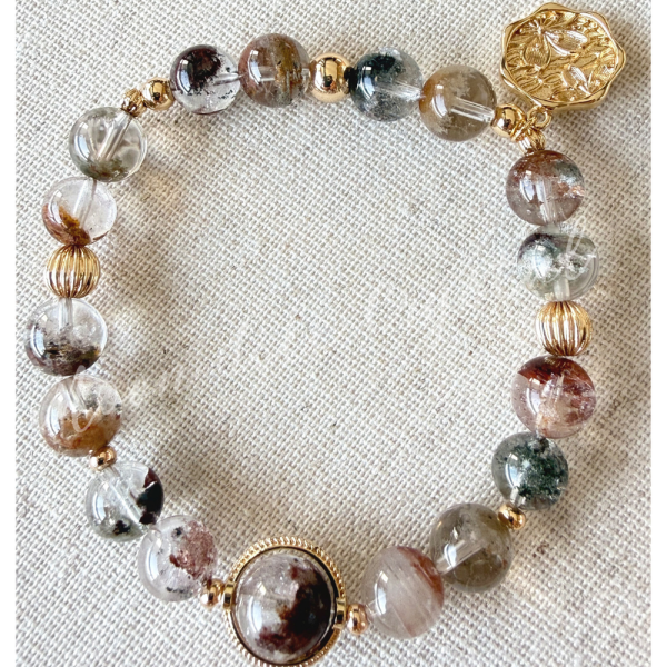 聚星 • Crystal Treasure Bowl 聚寶盆水晶手鍊、天然水晶手鍊、高品質水晶手鍊、平價水晶手鍊、招財水晶、愛情水晶、能量手鍊、月光石手鍊、紫水晶手鍊、白水晶手鍊、黃水晶手鍊、天然礦石飾品、女生水晶手鍊、日常配戴水晶