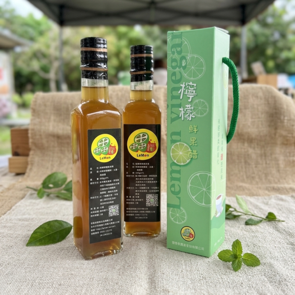 檸檬微酵鮮果醋300g提盒 