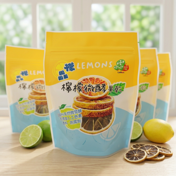 檸檬微酵果乾 