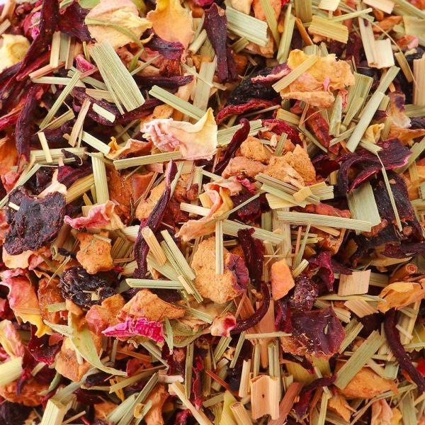 櫻桃玫瑰水果茶-中瓶(散茶)【B&G德國農莊】 玫瑰茶,果茶,美顏茶,果乾水,德國農莊