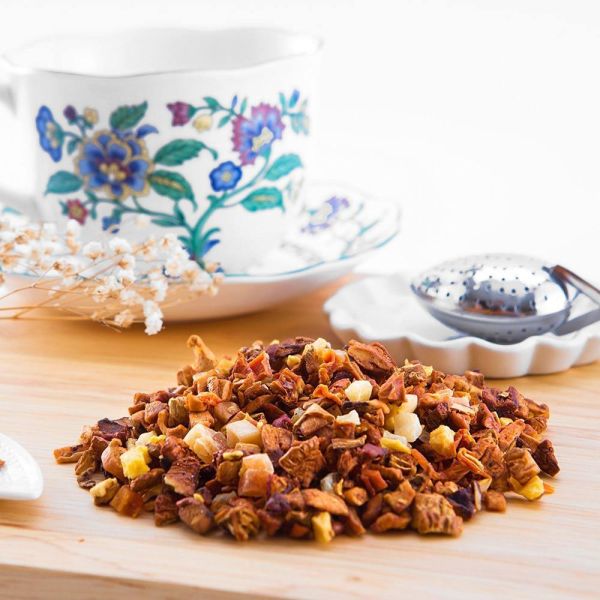 蜜桃鳳梨水果茶-中瓶(散茶)【B&G德國農莊】 水果茶,茶葉,果茶,果乾水,德國農莊