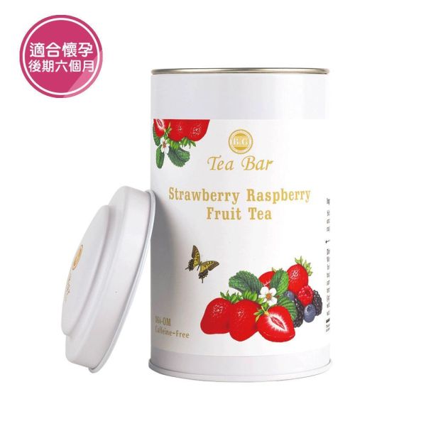 草莓覆盆子水果茶-中瓶(散茶)【B&G德國農莊】 覆盆子,水果茶,茶,德國農莊,B&G
