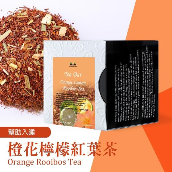 【預購】橙花檸檬紅葉茶-茶包盒【B&G德國農莊】 南非國寶紅葉茶,所有茶品