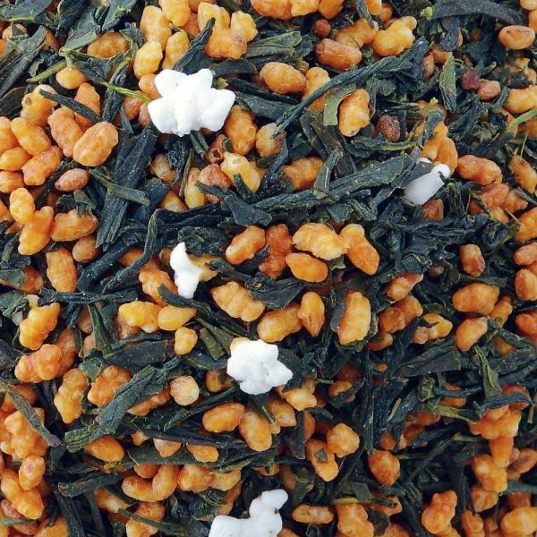 日本玄米煎茶-中瓶(散茶)【B&G德國農莊】 玄米,煎茶,綠茶,兒茶素,茶葉