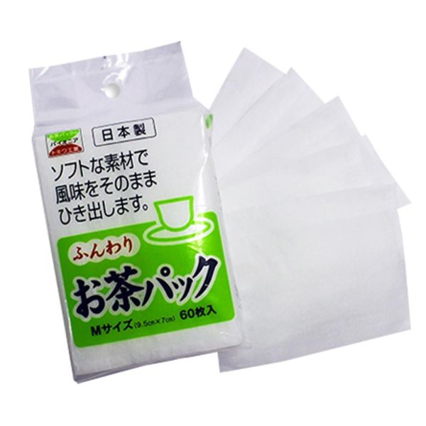 日本60入茶包袋【B&G德國農莊】 過濾茶渣,茶包袋,過濾袋,日本製,泡茶
