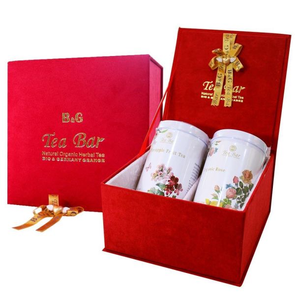 時尚紅麂茶禮盒【B&G德國農莊】 養生,送禮,茶葉禮盒,茶包禮盒,有機茶