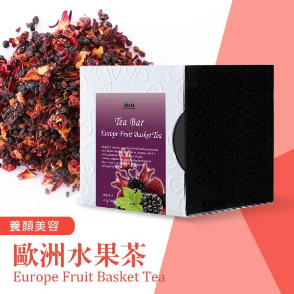 歐洲水果茶-茶包盒【B&G德國農莊】 水果茶,茶包,果茶,美顏茶,莓果茶