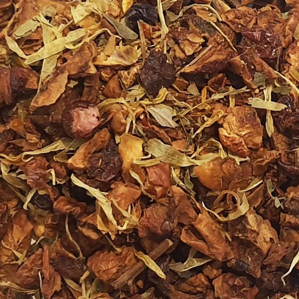 香蘋柑橘水果綠博士茶-中瓶(散茶)【B&G德國農莊】 經典中瓶茶罐,所有茶品