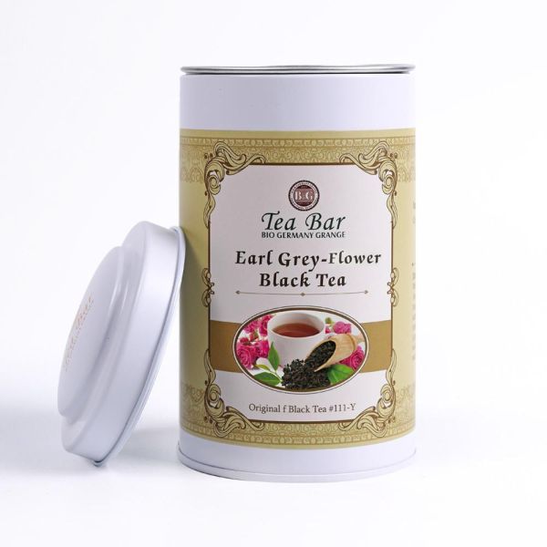 花香伯爵紅茶-中瓶(散茶)【B&G德國農莊】 紅茶,錫蘭紅茶,奶茶,玫瑰紅茶,德國農莊