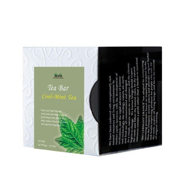 冷薄荷花茶-茶包盒【B&G德國農莊】 草本茶,茶包,防疫茶,薄荷茶,德國農莊