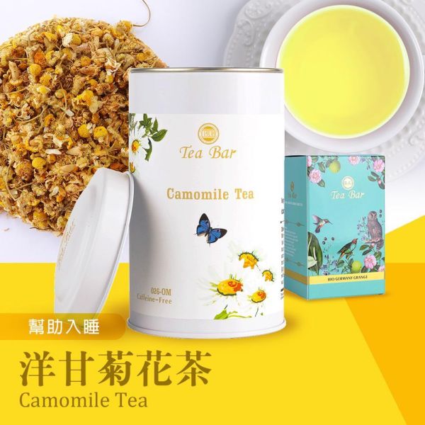 洋甘菊花茶-中瓶(散茶)【B&G德國農莊】 花茶,茶包,舒眠,好好睡,德國農莊