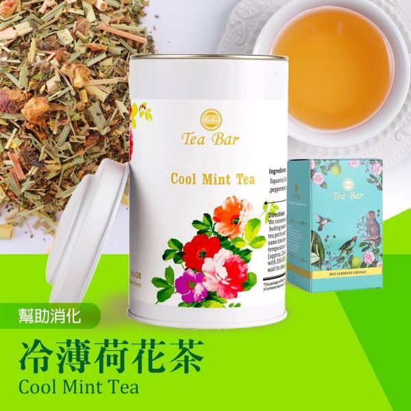 冷薄荷花茶-中瓶(散茶)【B&G德國農莊】 草本茶,茶包,防疫茶,薄荷茶,德國農莊