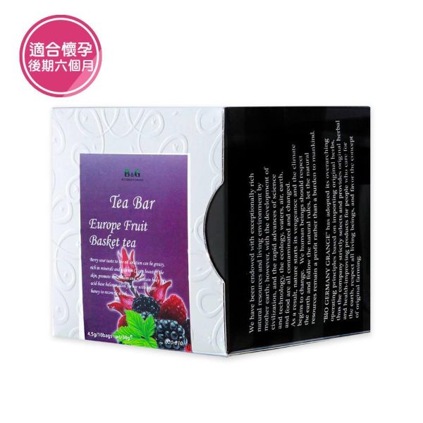 歐洲水果茶-茶包盒【B&G德國農莊】 水果茶,茶包,果茶,美顏茶,莓果茶