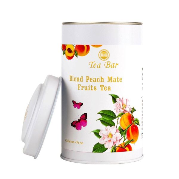 蜜桃瑪黛水果茶-中瓶(散茶)【B&G德國農莊】 好消化,瑪黛茶,水果茶,果茶,德國農莊