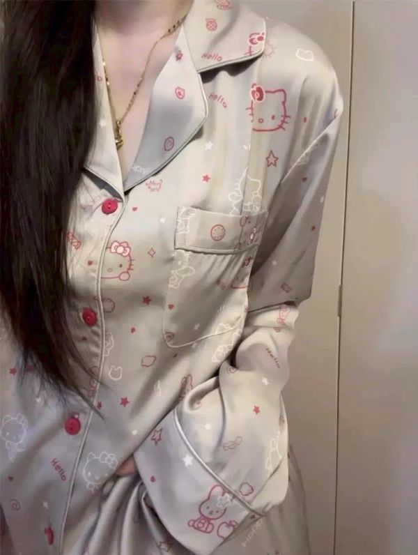 舒服冰絲居家套裝-4色 舒服冰絲居家套裝-4色