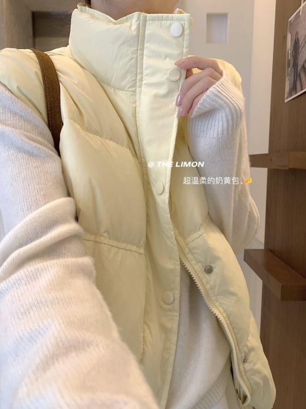 顏色都超美 減齡百搭羽絨背心-11色 顏色都超美 減齡百搭羽絨背心-11色