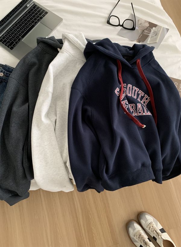 美式復古加絨連帽保暖棉衣-3色 美式復古加絨連帽保暖棉衣-3色