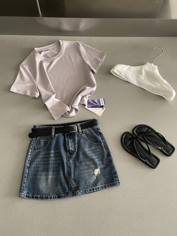 韓系基礎款百搭彈力短袖T恤-15色 韓系基礎款百搭彈力短袖T恤-15色