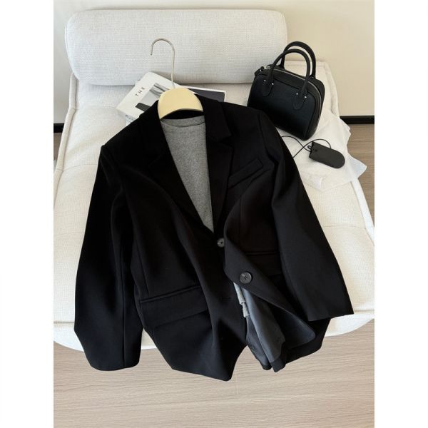 簡約氣質經典百搭西裝外套-2色 簡約氣質經典百搭西裝外套-2色