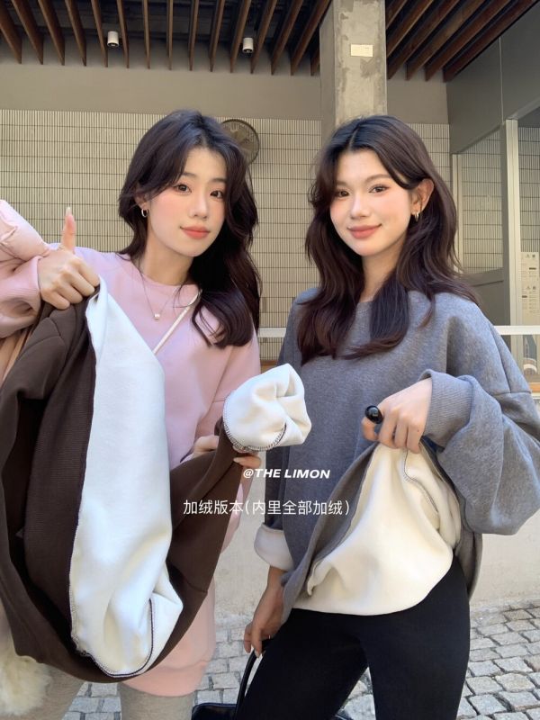 加絨寬鬆 慵懶減齡實穿棉衣-4色 加絨寬鬆 慵懶減齡實穿棉衣-4色