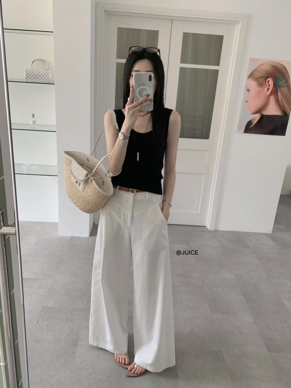 簡約日常百搭休閒褲-3色 簡約日常百搭休閒褲-3色