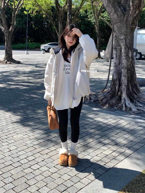 甜酷衝鋒衣 加絨加厚保暖外套-4色 甜酷衝鋒衣 加絨加厚保暖外套-4色