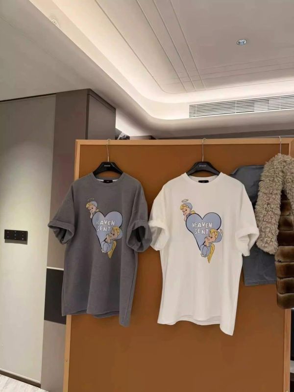 愛心天使撞色寬鬆tee-2色 愛心天使撞色寬鬆tee-2色