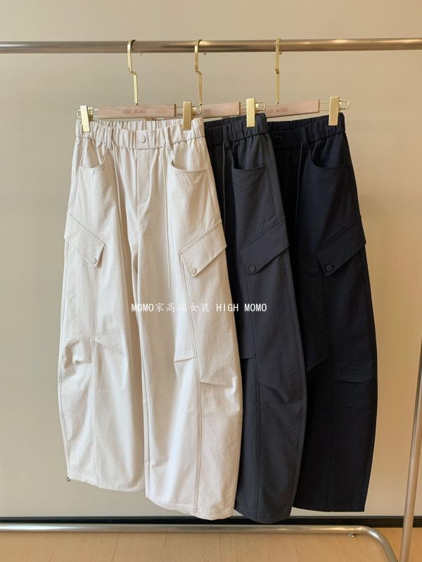 好版型工裝褲～萊賽爾舒適挺闊顯瘦收口直筒休閒褲-3色 好版型工裝褲～萊賽爾舒適挺闊顯瘦收口直筒休閒褲-3色