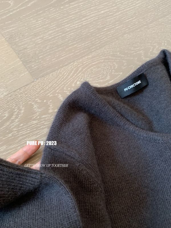 顯瘦溫柔浣熊絨高品質V領毛衣-3色 顯瘦溫柔浣熊絨高品質V領毛衣-3色