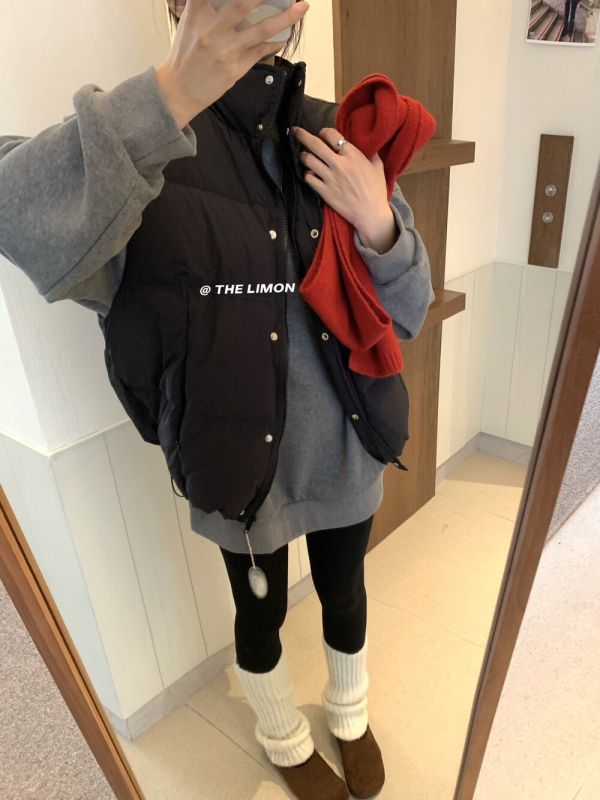 加絨寬鬆 慵懶減齡實穿棉衣-4色 加絨寬鬆 慵懶減齡實穿棉衣-4色