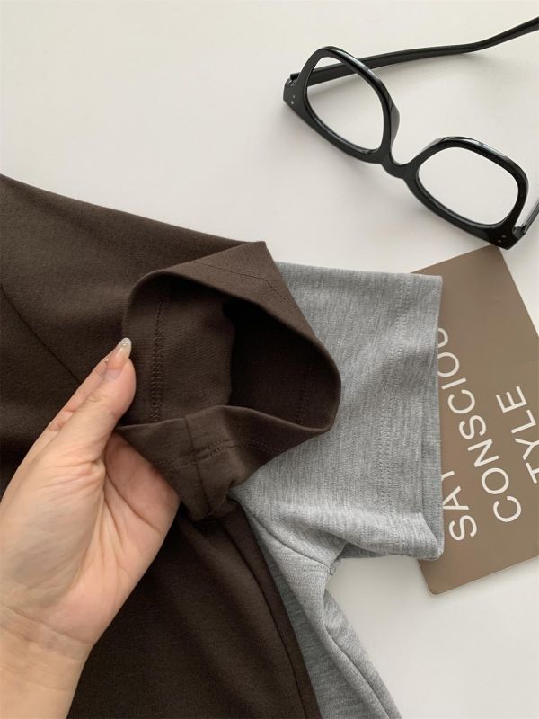 涼感莫代爾棉顯白復古刺繡果凍T-3色 涼感莫代爾棉顯白復古刺繡果凍T-3色