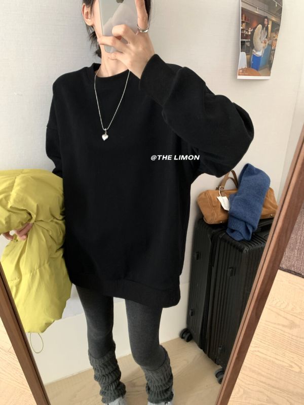 純色最耐看百搭 加絨保暖長版棉衣-5色 純色最耐看百搭 加絨保暖長版棉衣-5色