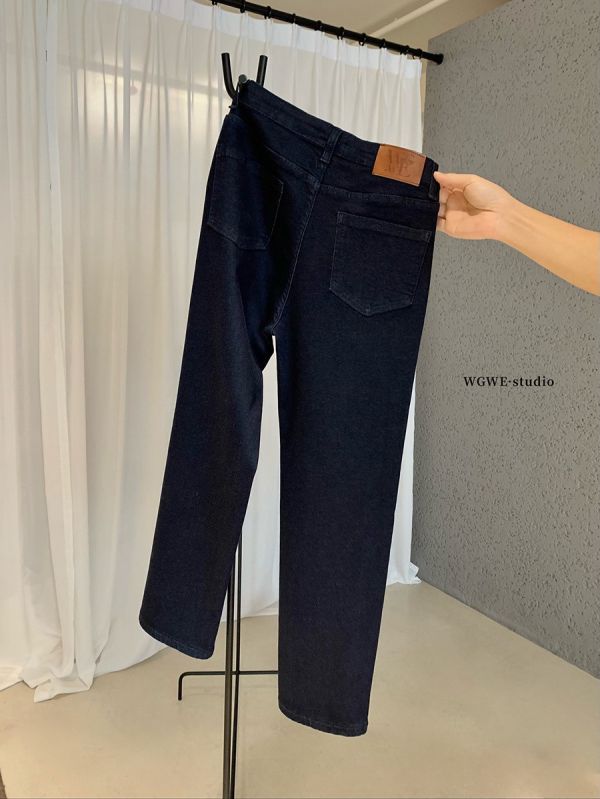 簡約風百搭彈力顯瘦九分小腳牛仔褲 簡約風百搭彈力顯瘦九分小腳牛仔褲