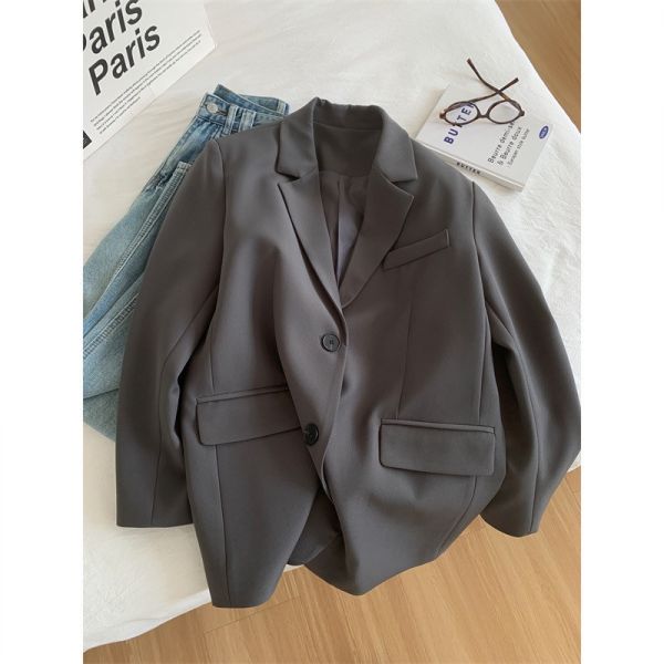 簡約氣質經典百搭西裝外套-2色 簡約氣質經典百搭西裝外套-2色