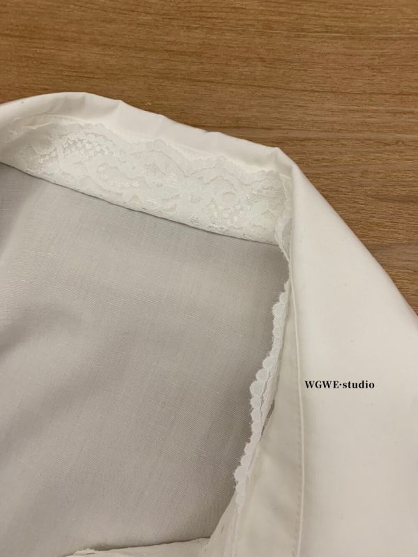 職場小仙女 蕾絲拼接氣質襯衫-2色 職場小仙女 蕾絲拼接氣質襯衫-2色