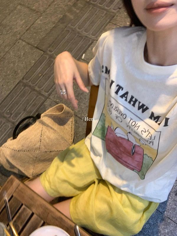 休閒趣味史努比印花T恤 休閒趣味史努比印花T恤